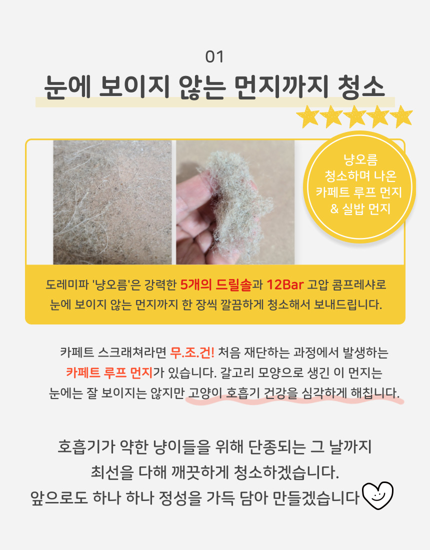 먼지 청소